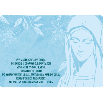 Mousepad Personalizado - Religioso - 01 - Ave Maria - 21x17cm
