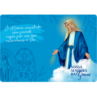 Mousepad Personalizado - Religioso - 02 - Nossa Senhora das Graças - 70x30cm