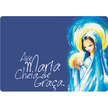 Mousepad Personalizado - Religioso - 07 - Ave Maria  - 21x17cm
