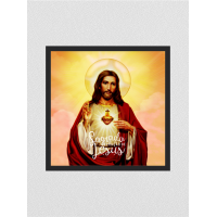Quadro religioso 115 - Sagrado Coração de Jesus 
