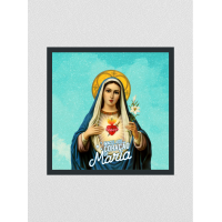 Quadro religioso 116 - Imaculado coração de Maria