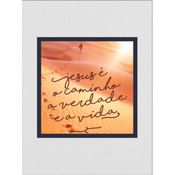 Quadro religioso 13 - Jesus caminho, a verdade e a vida
