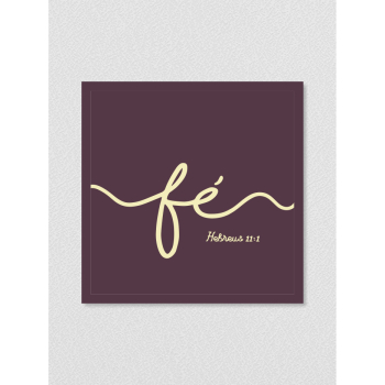 Quadro religioso 168 - Fé