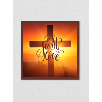 Quadro religioso 174 - Just Love