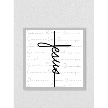 Quadro religioso 187 - Jesus Cruz