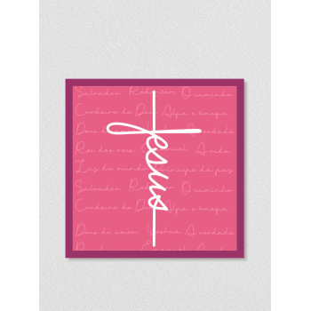 Quadro religioso 188 - Jesus Cruz