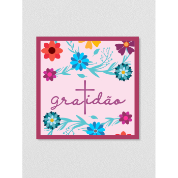 Quadro religioso 193 - Gratidão
