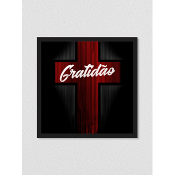 Quadro religioso 206 - gratidão