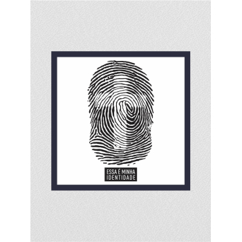Quadro religioso 58 - Minha identidade