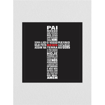 Quadro religioso 73 - Pai Nosso