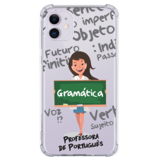 Capinha para celular - Profissões 45 - Professora de Português