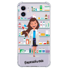 Capinha para celular - Profissões 24 - Farmacêutica