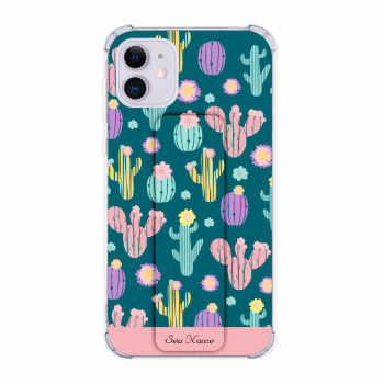 Kit Capinha com Pop-Holder - Personalizada com nome - Cactos 15