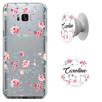 Kit Capinha com Pop-selfie - Flores 02