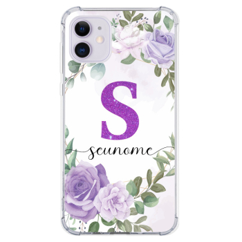Capinha para celular - Personalizada com nome - Flores 43