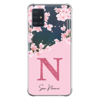 Capinha para celular - Personalizada com nome - Flores 37
