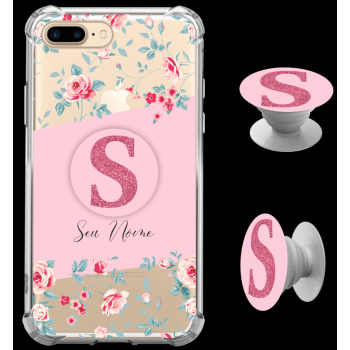 Kit Capinha com Pop-selfie - Flores 07