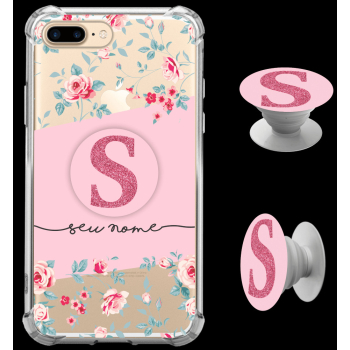 Kit Capinha com Pop-selfie - Flores 08