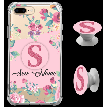 Kit Capinha com Pop-selfie - Flores 09