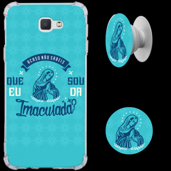 Kit Capinha com Pop-selfie - Religião 125 - Acaso não sabeis que eu sou da Imaculada