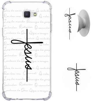 Kit Capinha com Pop-selfie - Religião 187 - Jesus Cruz