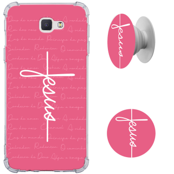 Kit Capinha com Pop-selfie - Religião 188 - Jesus Cruz 