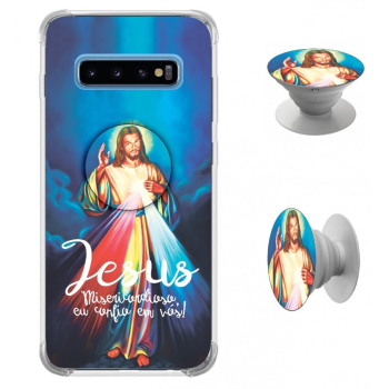 Kit Capinha com Pop-selfie - Religião 65 - Jesus Misericordioso