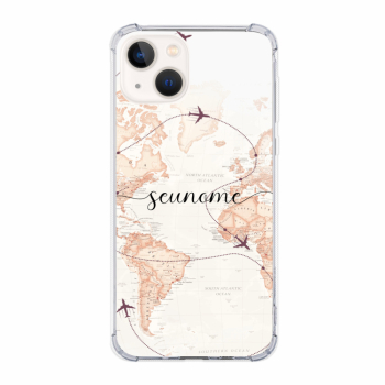 Capinha para celular - Mapa Mundi - 14