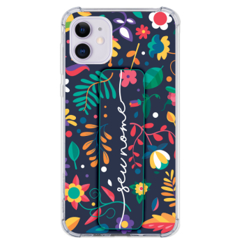 Kit Capinha com Pop-Holder - Personalizado com nome - Flores 27