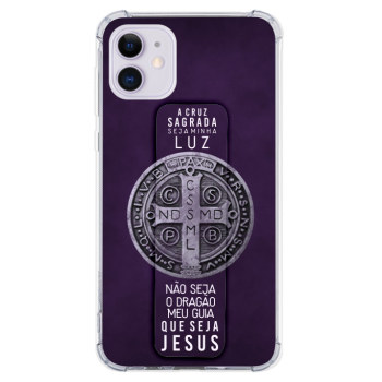 Kit Capinha com Pop-Holder - Religioso 147 - Medalha de São Bento