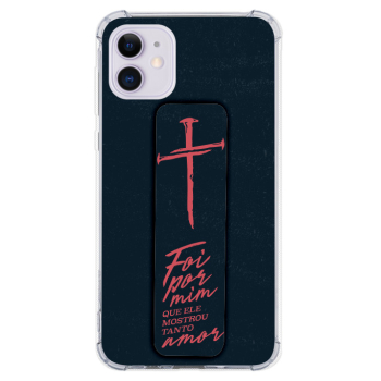 Kit Capinha com Pop-Holder - Religioso 157 - Foi por mim