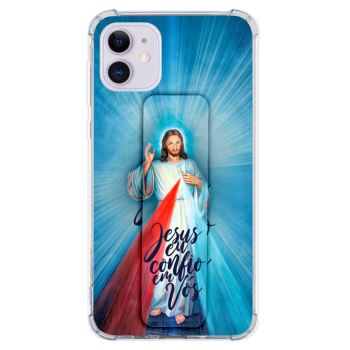 Kit Capinha com Pop-Holder - Religioso 216 - Jesus eu confio em vós