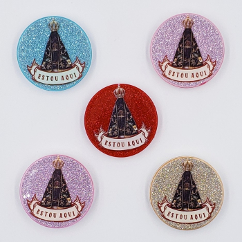 Pop-selfie GLITTER 06 - Nossa Senhora Aparecida
