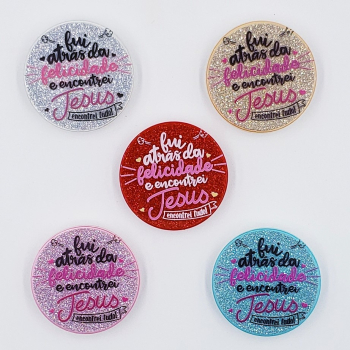 Pop-selfie GLITTER 08 - Encontrei Jesus