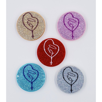 Pop-selfie GLITTER 11 - Terço