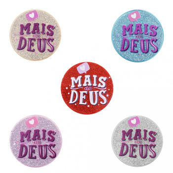 Pop-selfie GLITTER 17 - Mais de Deus