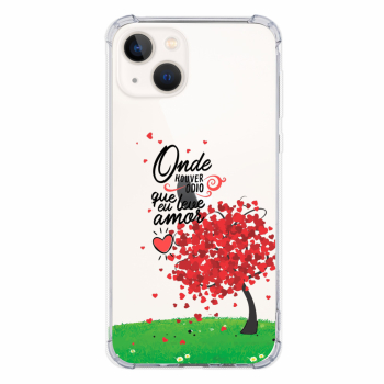 Capinha para celular - Religiosa 04 - Onde houver ódio que eu leve o amor