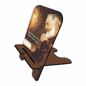 Porta-Celular Personalizado - Religião 105 - Padre Pio