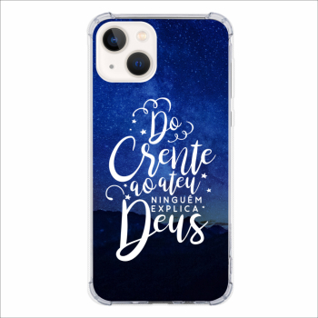 Capinha para celular - Religiosa 130 - Ninguem explica Deus