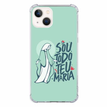 Capinha para celular - Religiosa 137 - Sou todo teu Maria