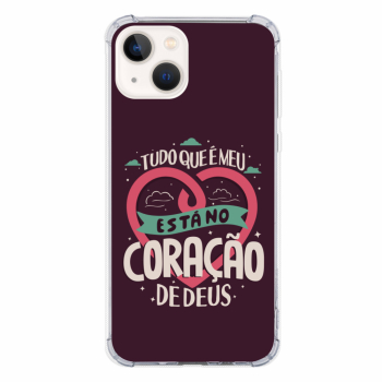 Capinha para celular - Religiosa 139 - Tudo o que é meu está no coração de Deus