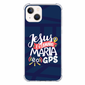 Capinha para celular - Religiosa 144 - Jesus é o caminho, Maria o GPS