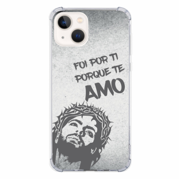 Capinha para celular - Religiosa 17 - Foi Por Ti Porque Te Amo
