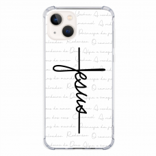 Capinha para celular - Religiosa 187 - Capinha Jesus estilo cruz