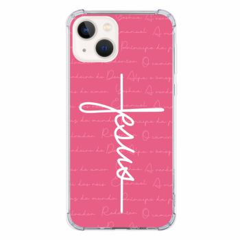 Capinha para celular - Religiosa 188 - Capinha Jesus estilo cruz