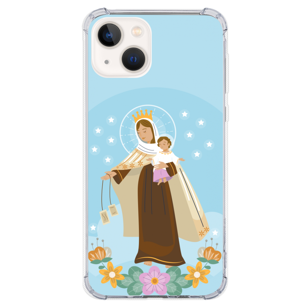 Capinha para celular - Religiosa 241 - Nossa Senhora do Carmo