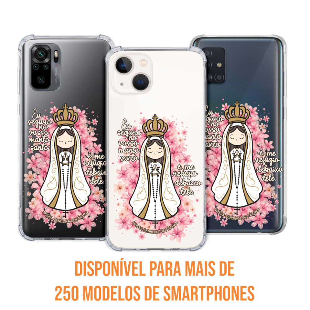 Capinha para celular - Religiosa 272 - Nossa Senhora de Fátima