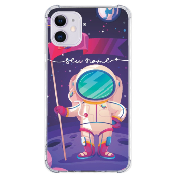 Capinha para celular - Personalizada com nome - Space 06