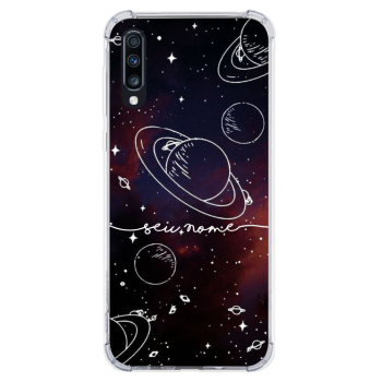 Capinha para celular - Personalizada com nome - Space 08