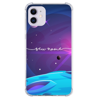 Capinha para celular - Personalizada com nome - Space 09